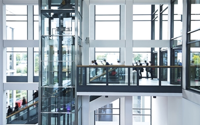 Panoramic elevator