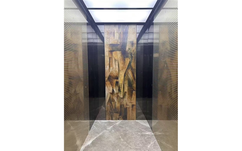Customized elevator decoration