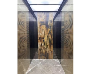 Customized elevator decoration